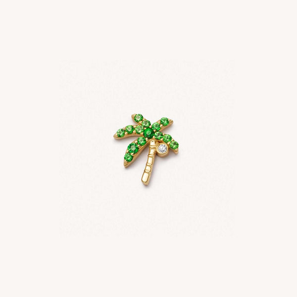 Palm Tree Charm for Necklace Making