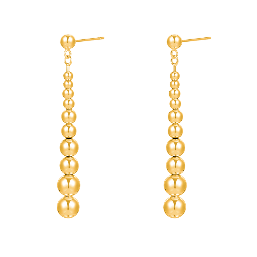 Silver Beads Earrings