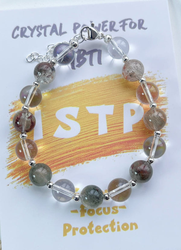 ISTP Natural Crystal, Green Ghost, White Crsytal