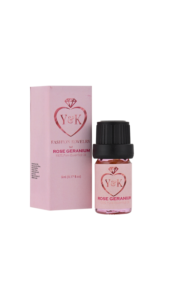 Relieve Stress: Rose Geranium Essential Oil GIFT BOX
